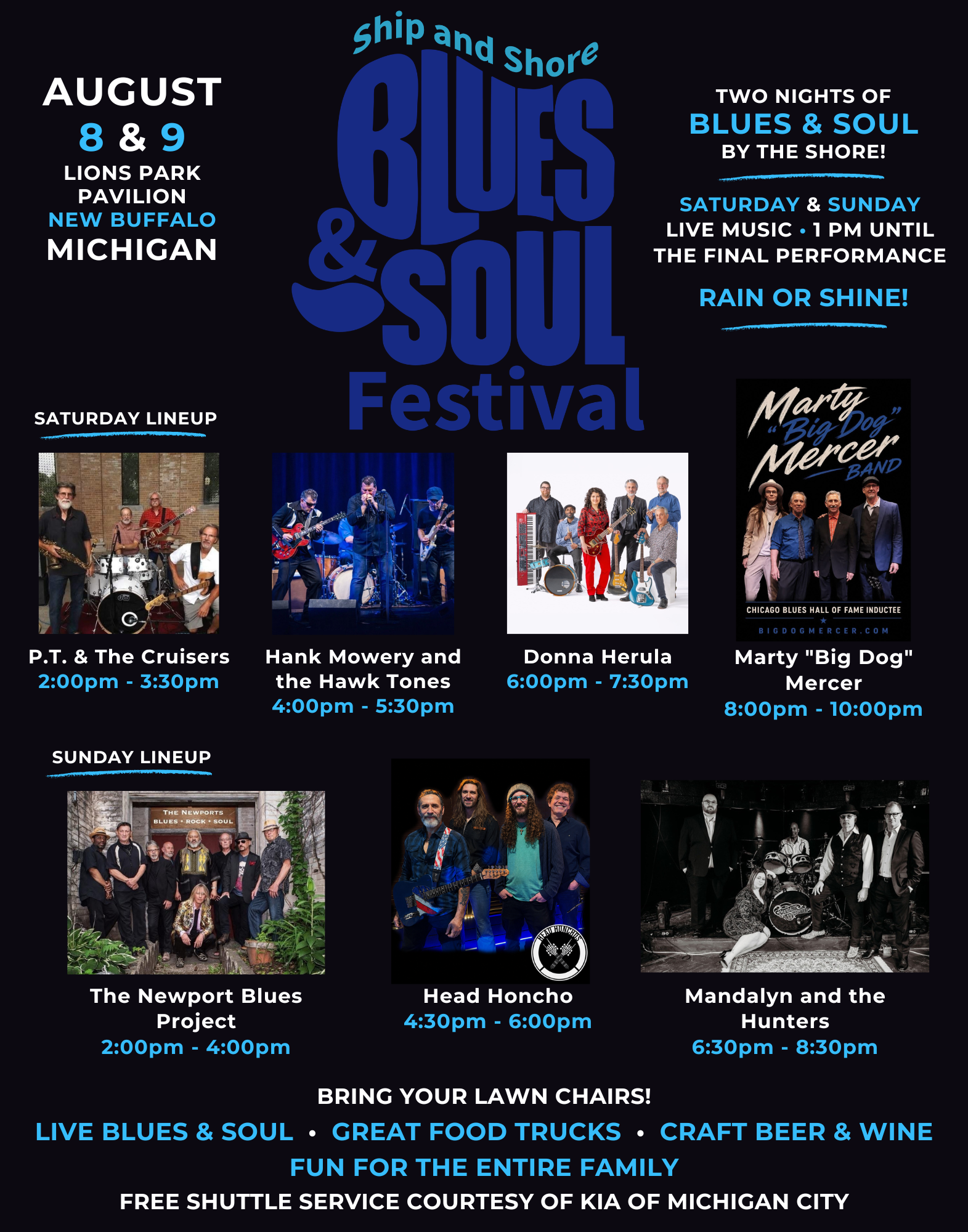 Ship and Shore Blues & Soul Festival Event